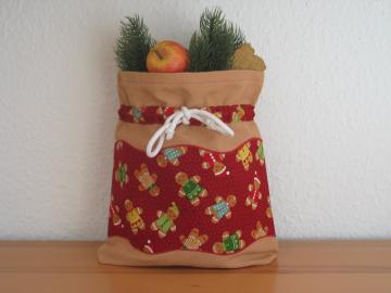 Geschenkesäckchen Lebkuchenmännchen