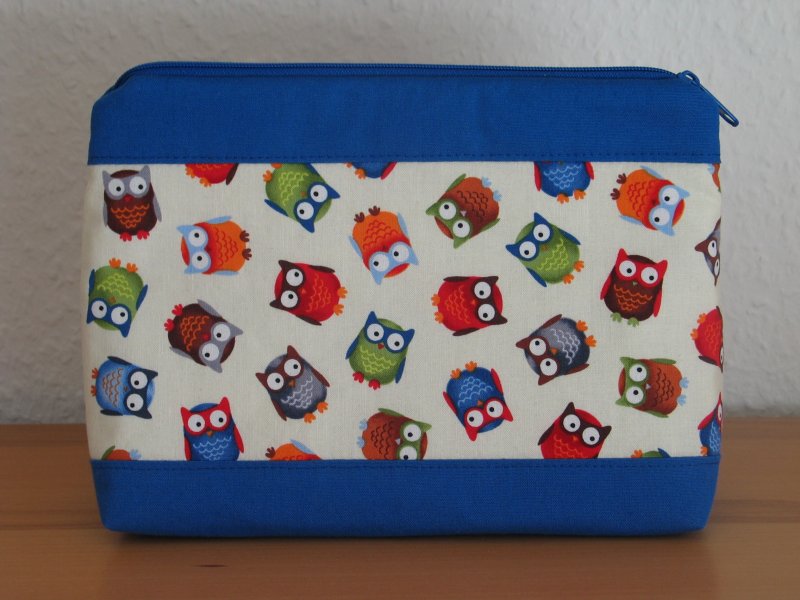 Happy-Tasche bunte Eulen
