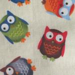 Happy-Tasche bunte Eulen