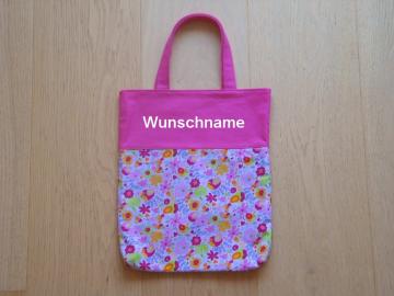 Kindertasche Frühling mit Wunschnamen