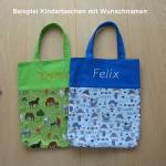 Kindertasche Frühling mit Wunschnamen