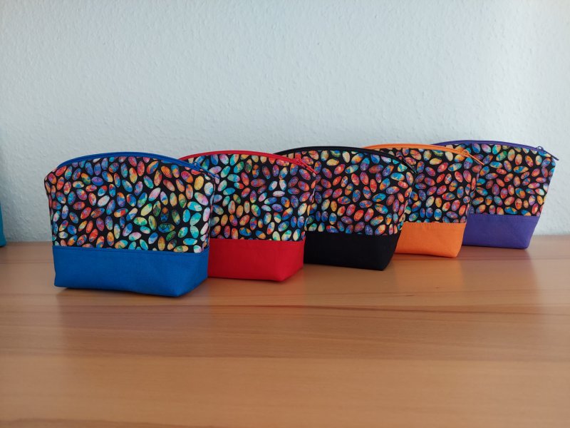 Patty-Taschen bunte Opale (kleine Größe)