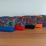 Patty-Taschen bunte Opale (kleine Größe)